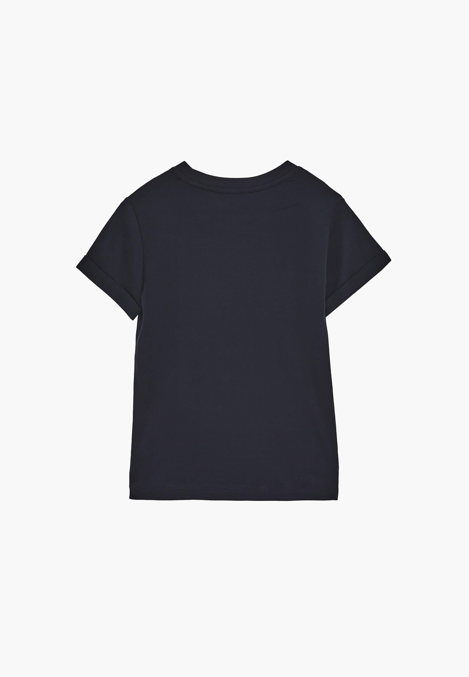 Women's Crew Neck Short Sleeve T-Shirt - SKY CAPTAIN