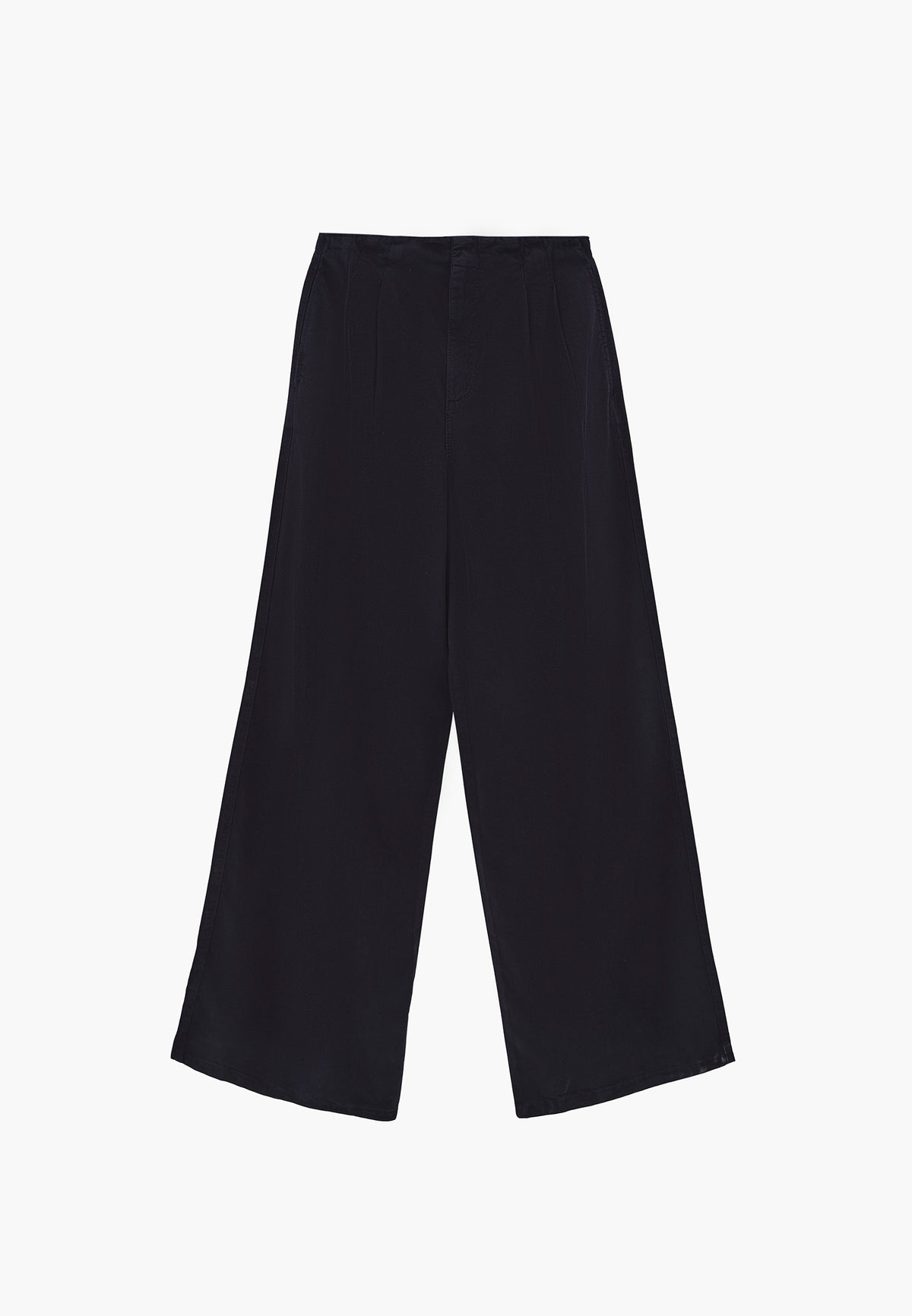 Wide Leg Ultra High Waist Pants - SKY CAPTAIN