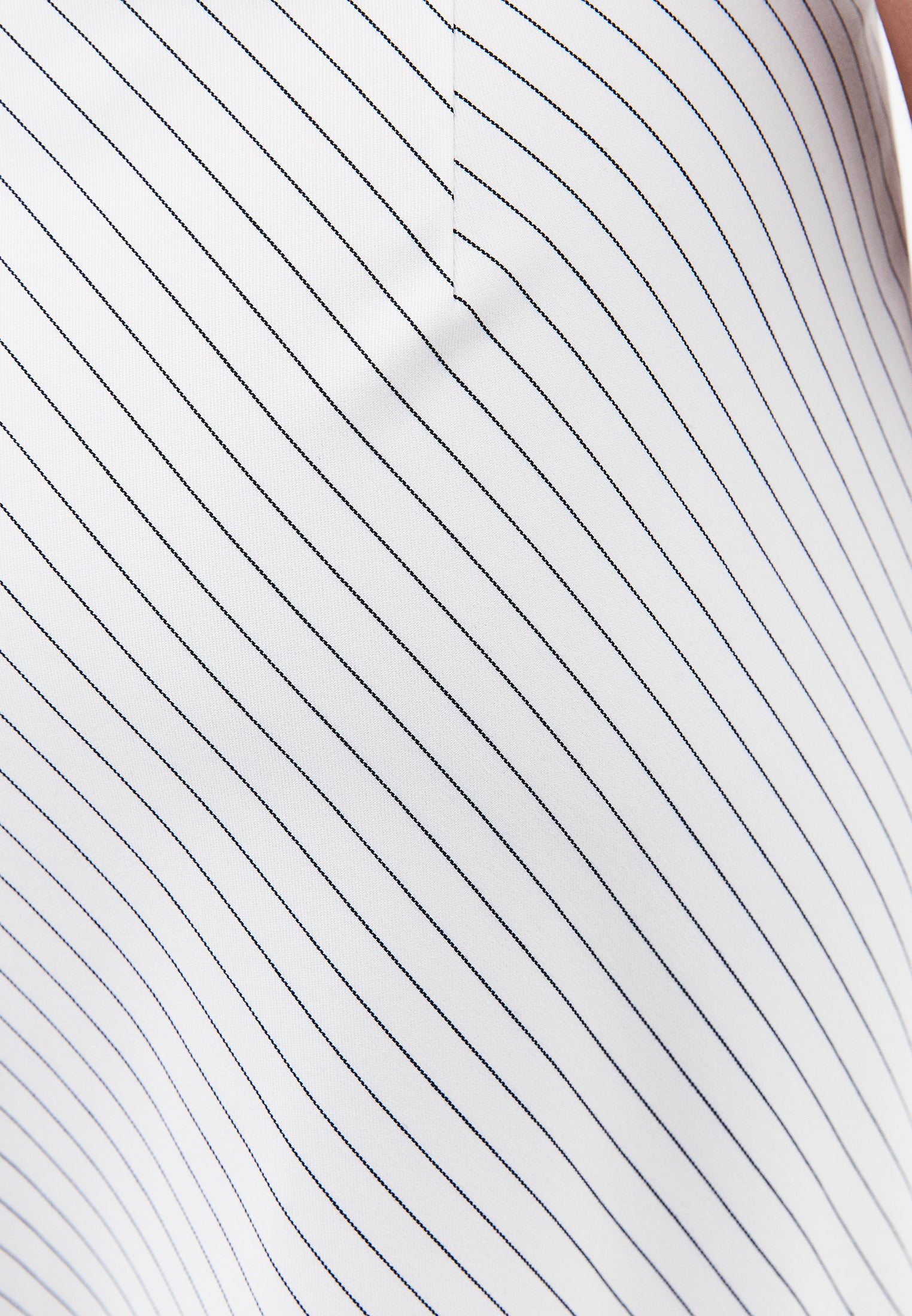 Striped A-Line Midi Skirt - STRIPE COMB