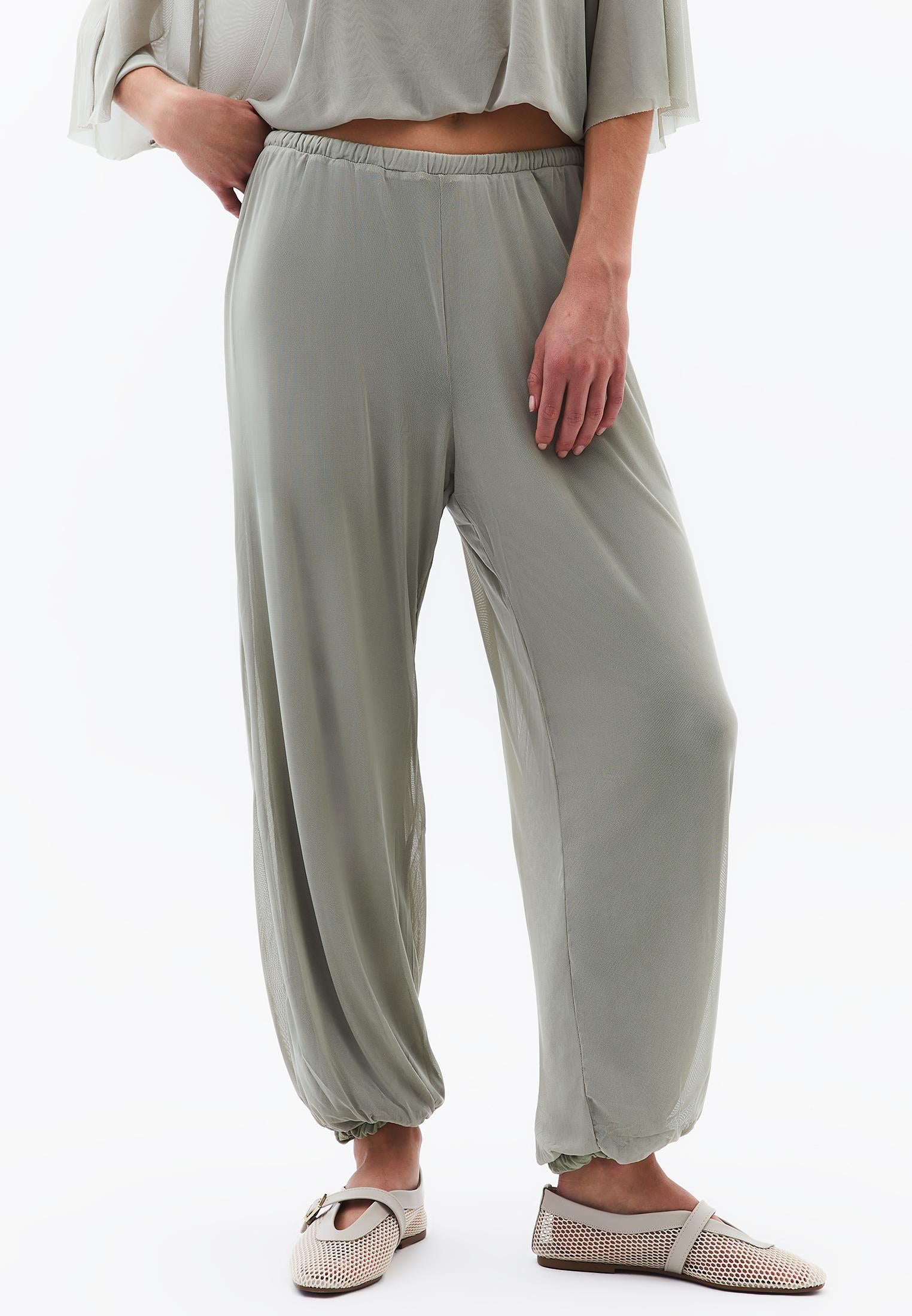 Balloon Form Jogger Pants - TEA