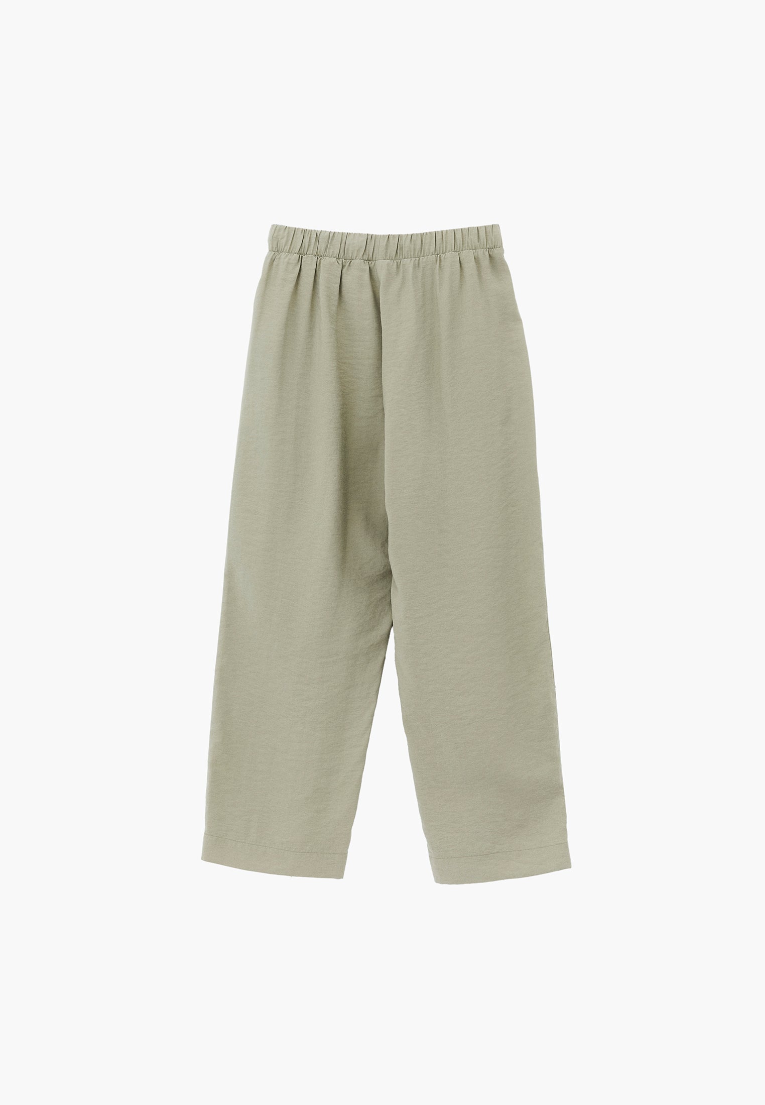 High Waist Straight Pants - TEA
