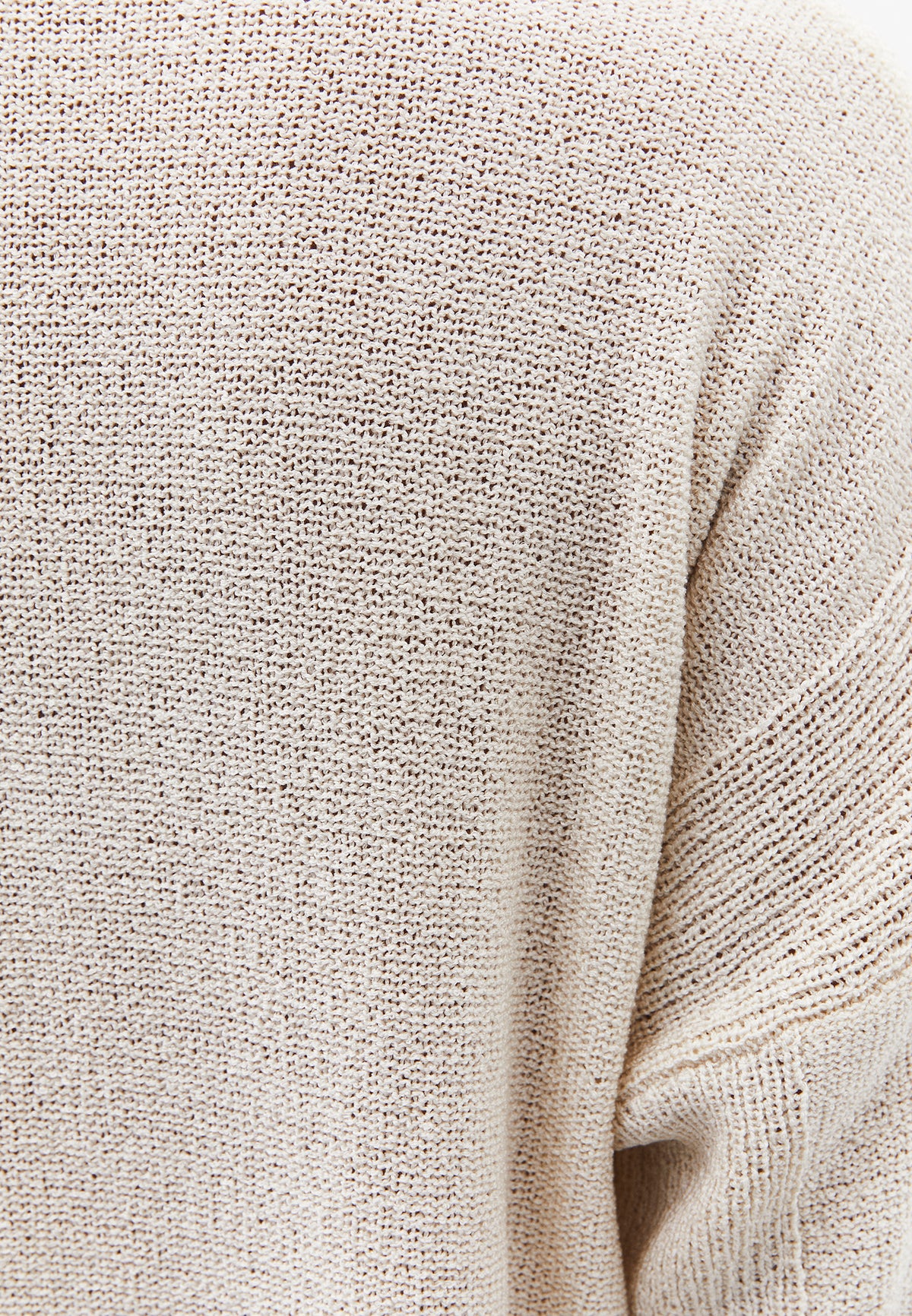 Oversize Tunic Sweater V Neck - TURTLEDOVE