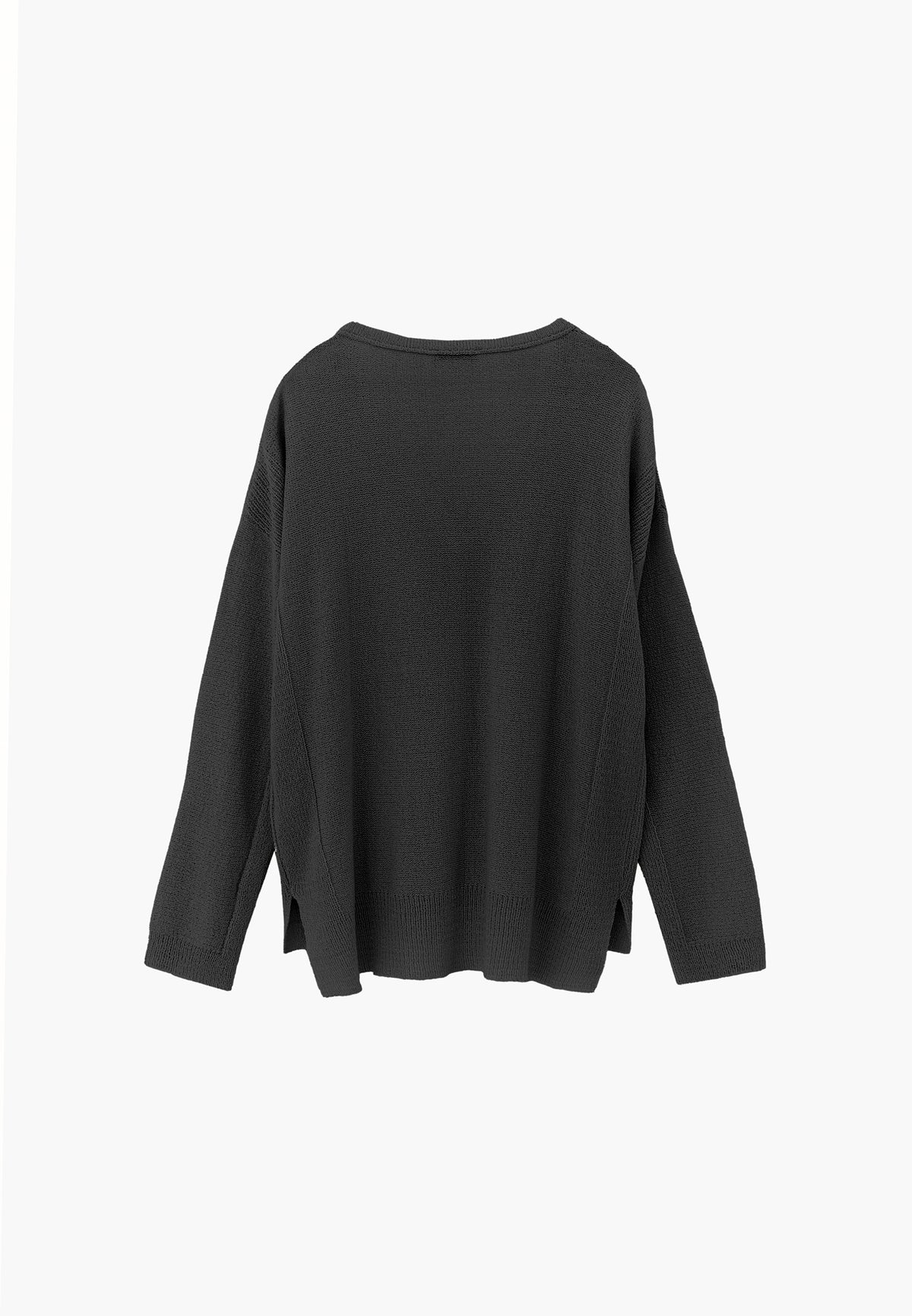 Oversize Tunic Sweater V Neck - URBAN CHIC
