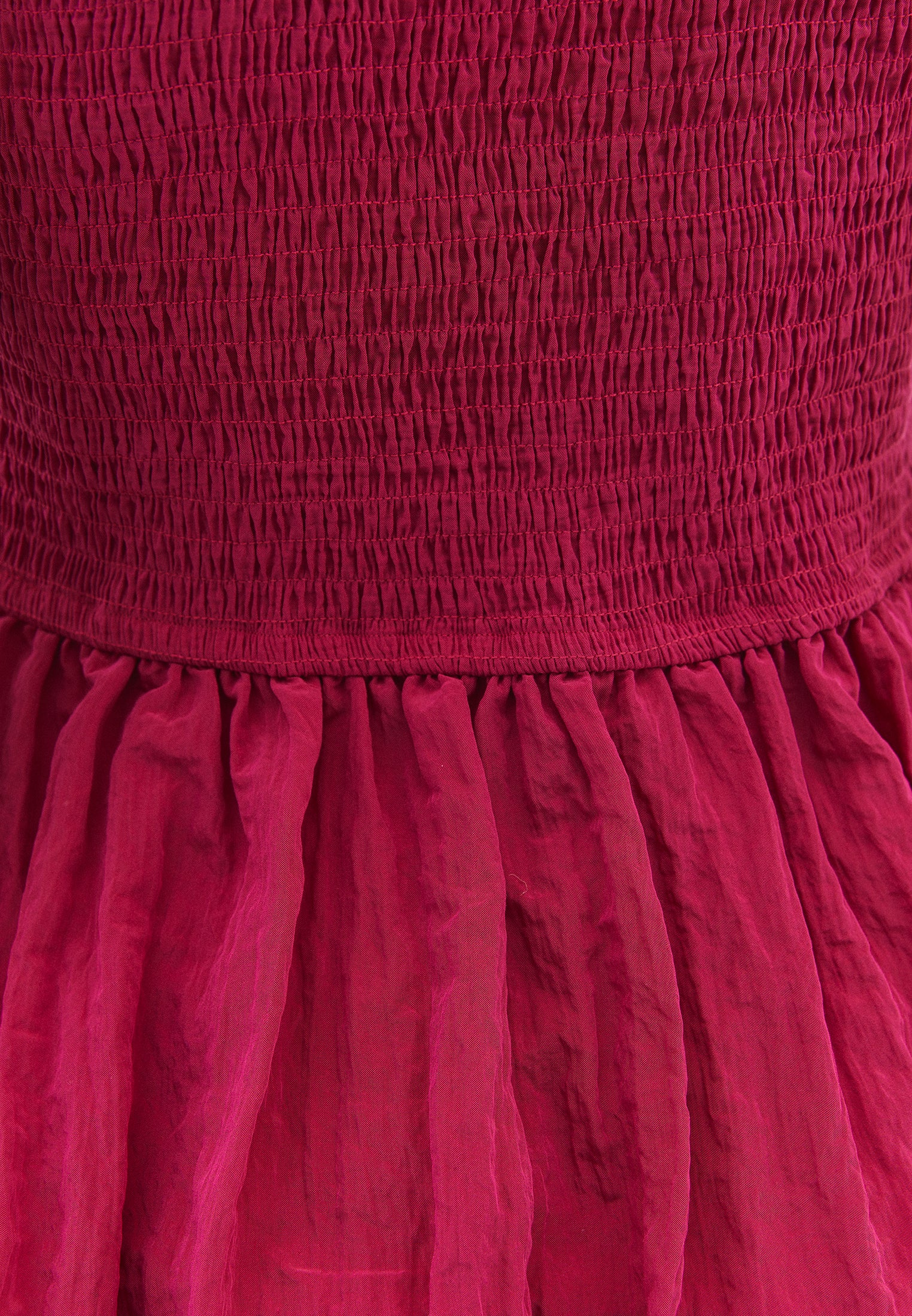 Strapless Balloon Form Tank Top - VIVACIOUS