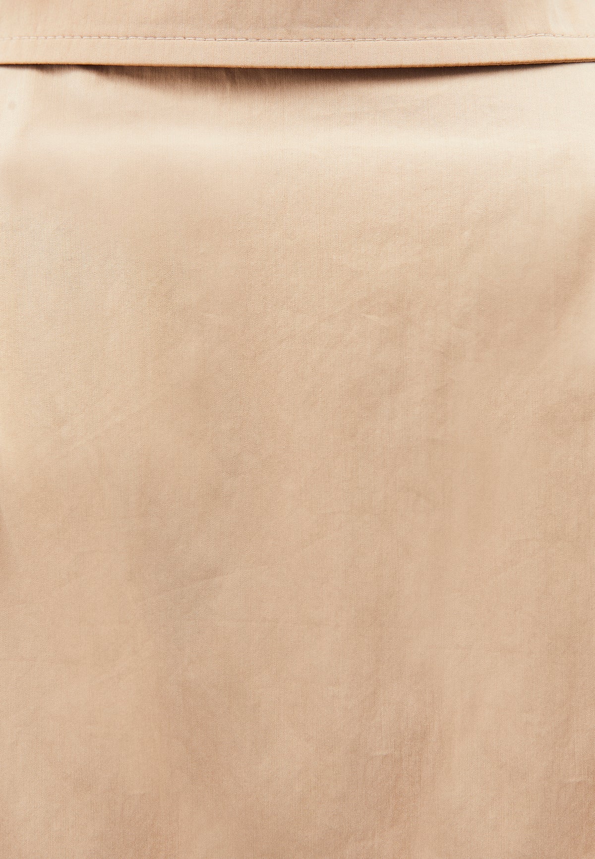 Standard Pleated Shirt With Closed Fit - WARM SAND