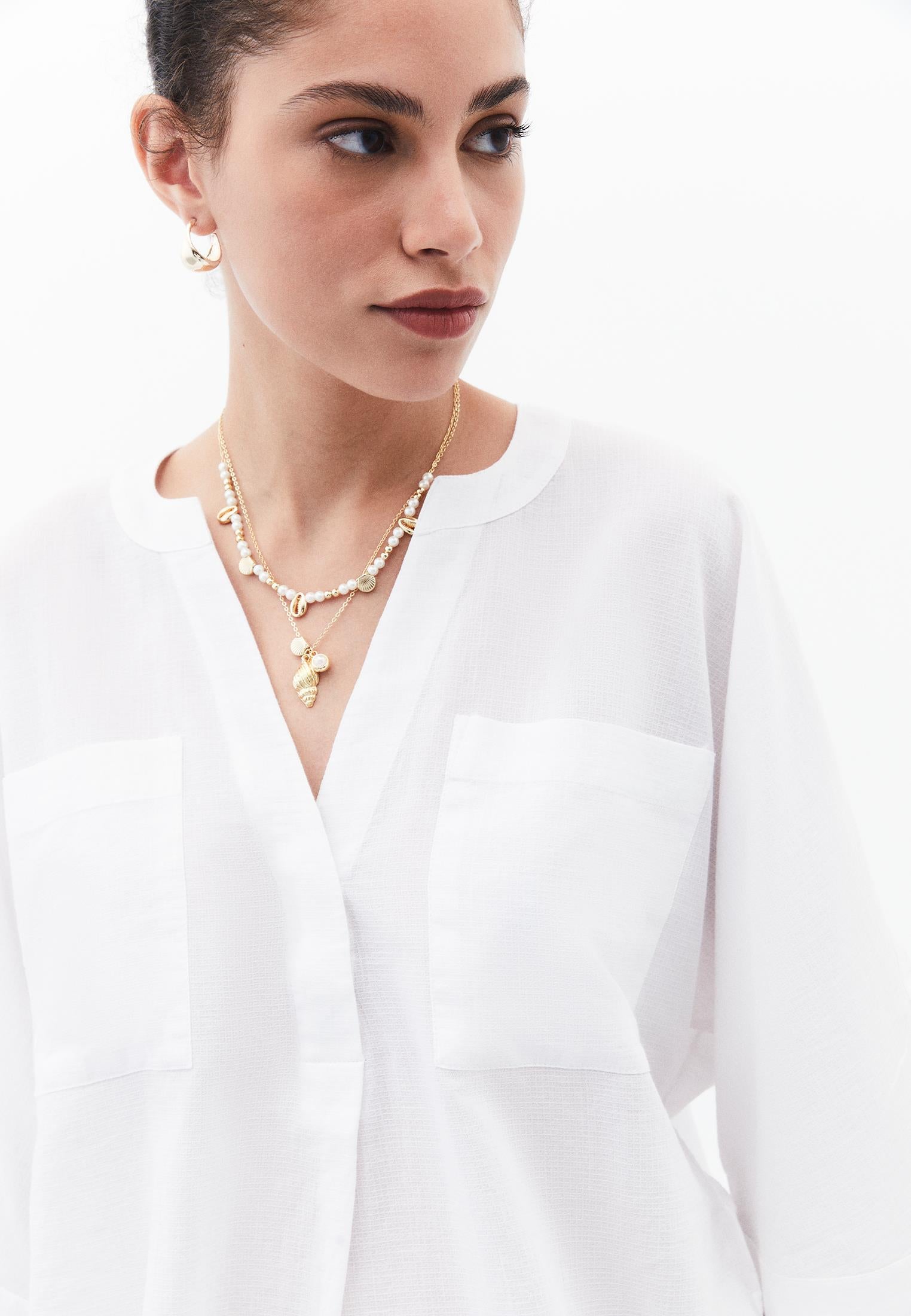 Summer Oversize Shirt - WHITE