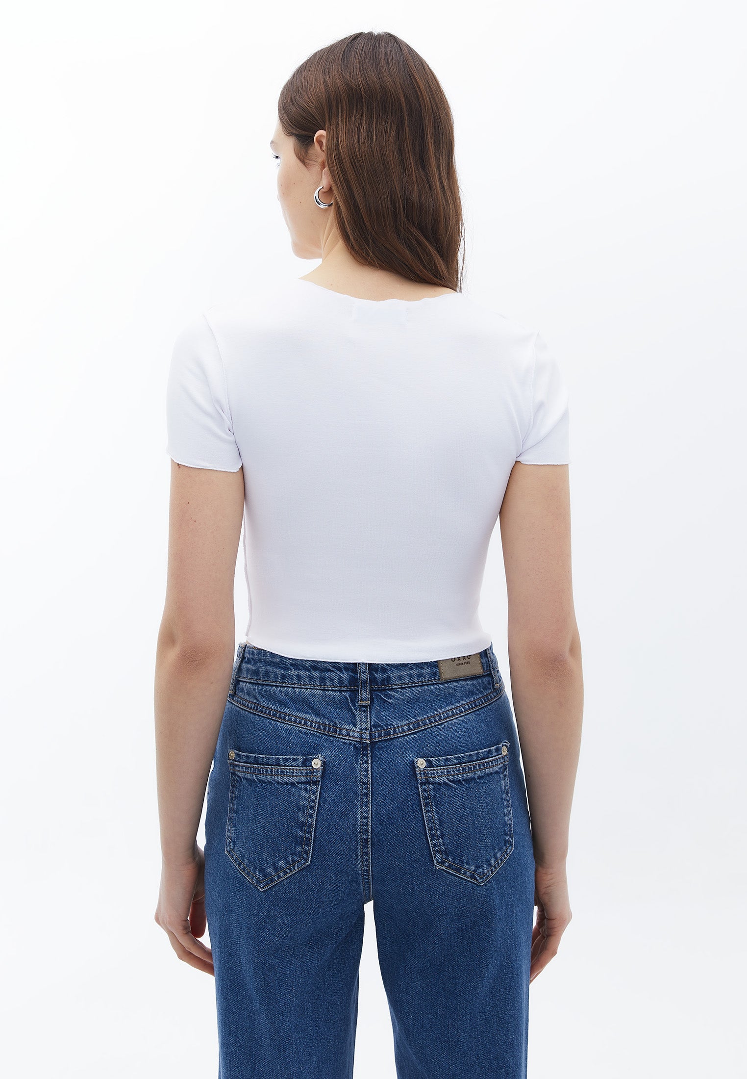 Padded t-shirt - WHITE