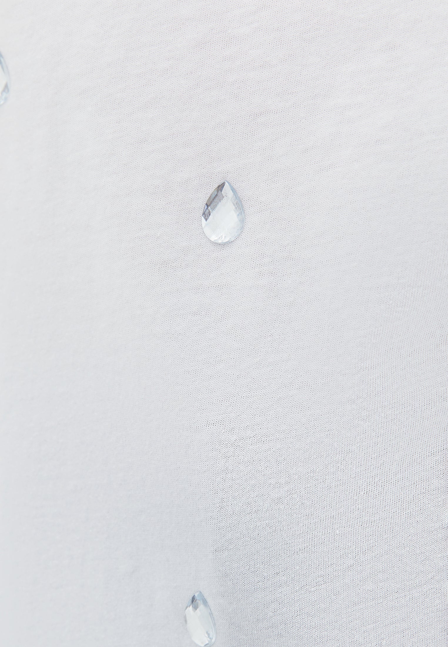 Stone oversize t-shirt - WHITE