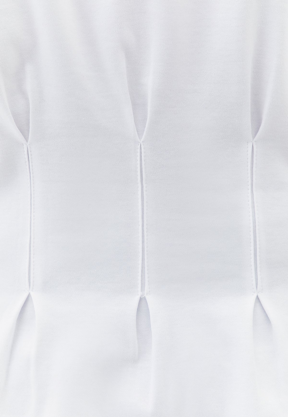 Crew Neck Short Sleeve Standard T-Shirt - White
