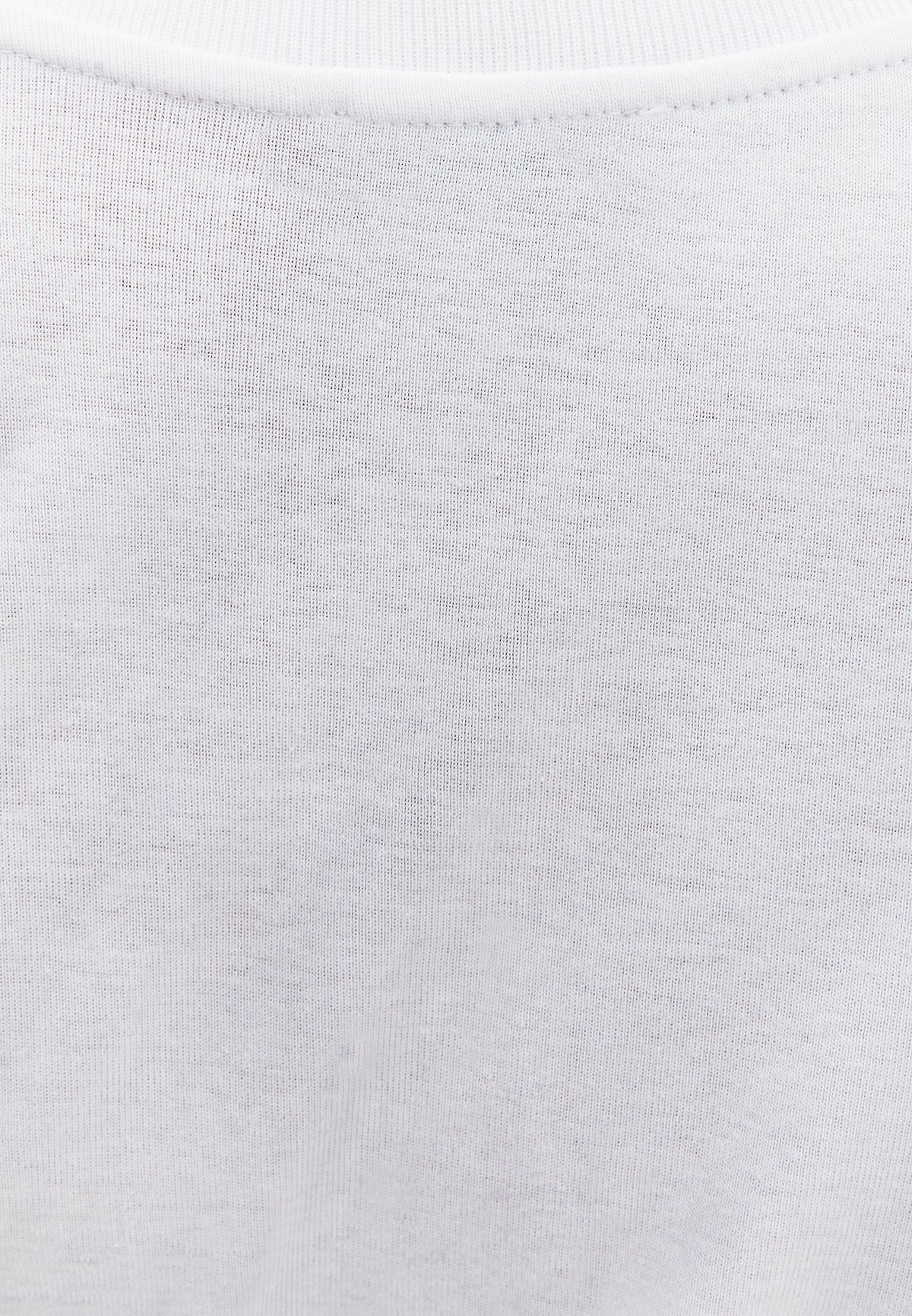 Women's Crew Neck Short Sleeve T-Shirt - White