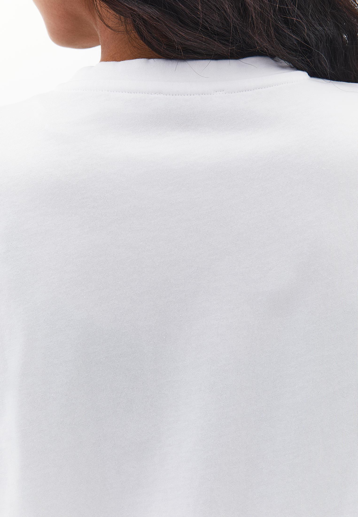 Oversize Printed T-Shirt - WHITE