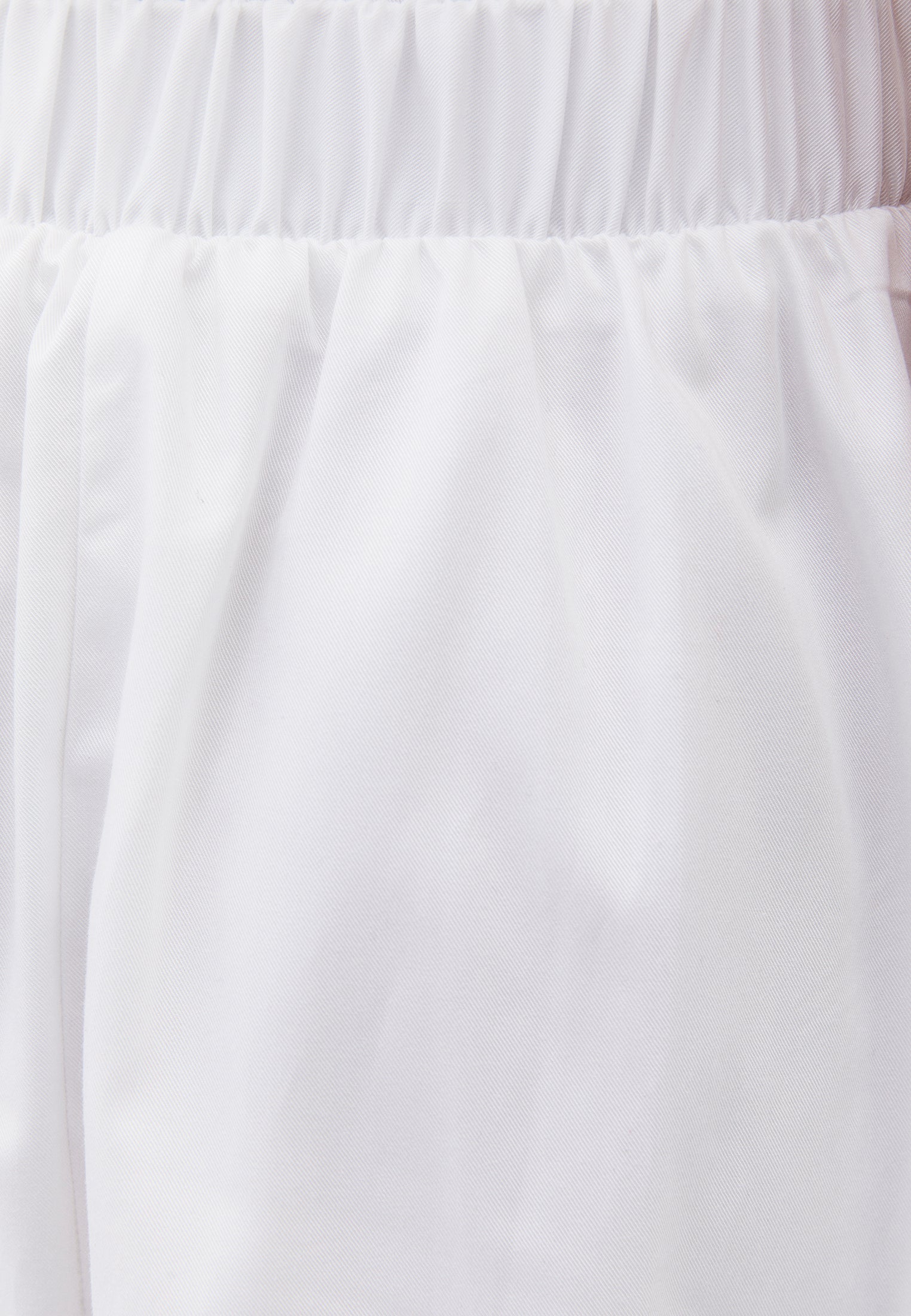 Pleated Flared Midi Skirt - WHITE