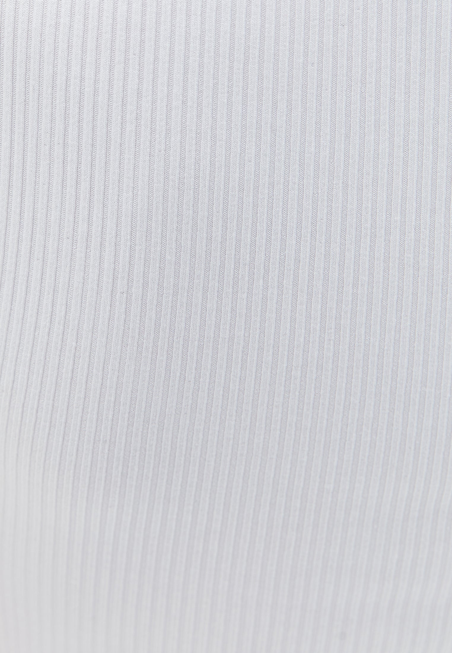 SLEEVELESS TOP WITH U NECKLINE - WHITE