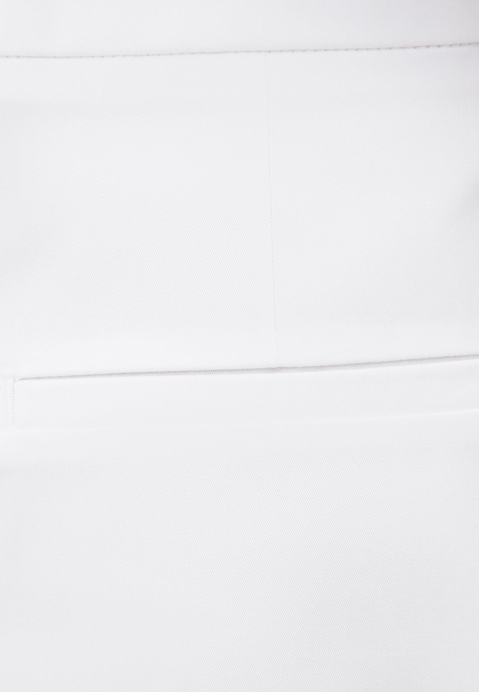 Pleated High Waist Midi Shorts - WHITE