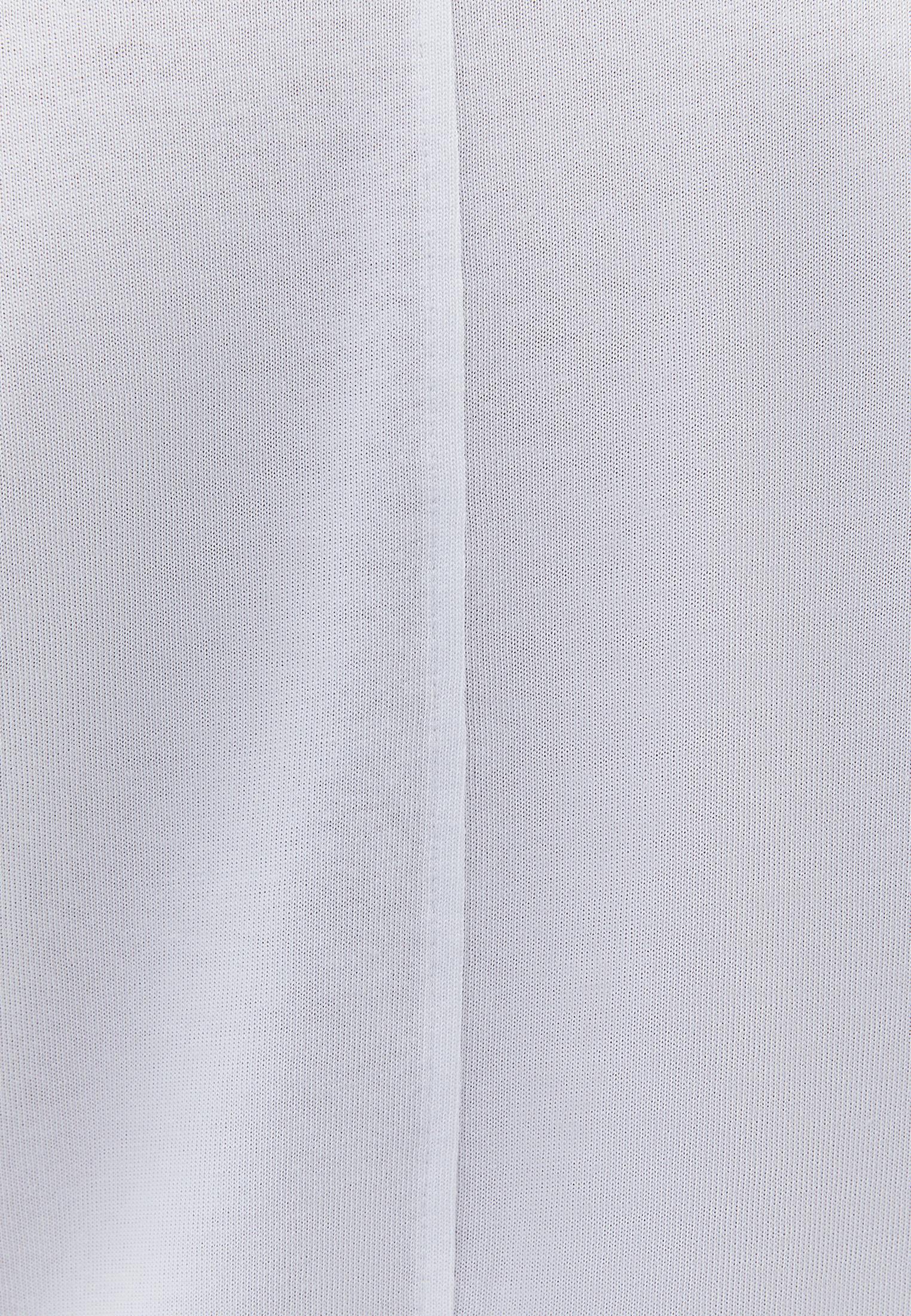 Boat Neck Sleeveless T-Shirt - WHITE