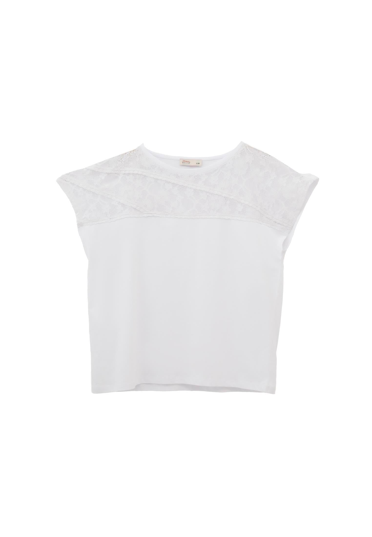 Oversize Boat Neck Short Sleeve T-Shirt - WHITE