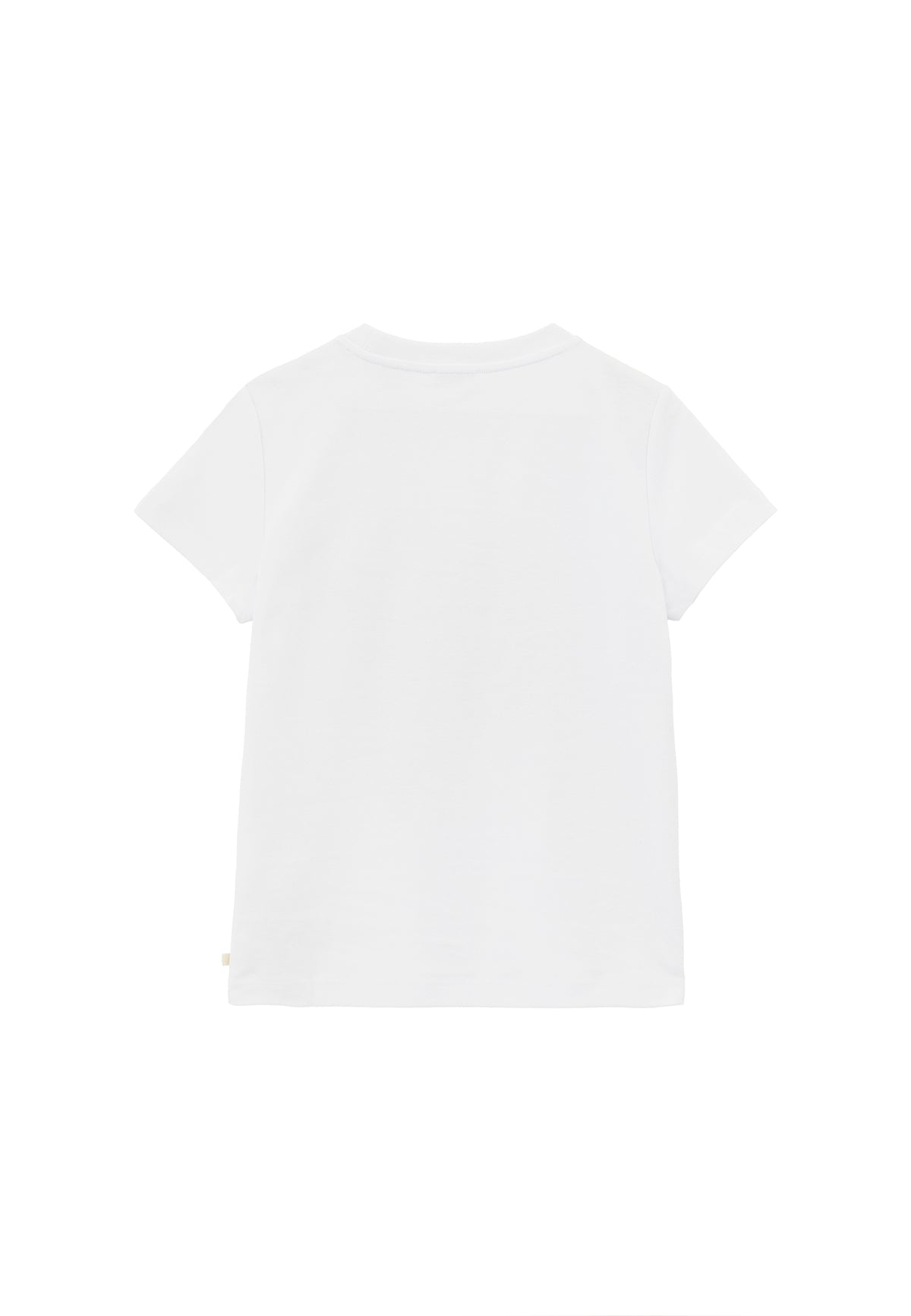Printed Crew Neck T-Shirt - White