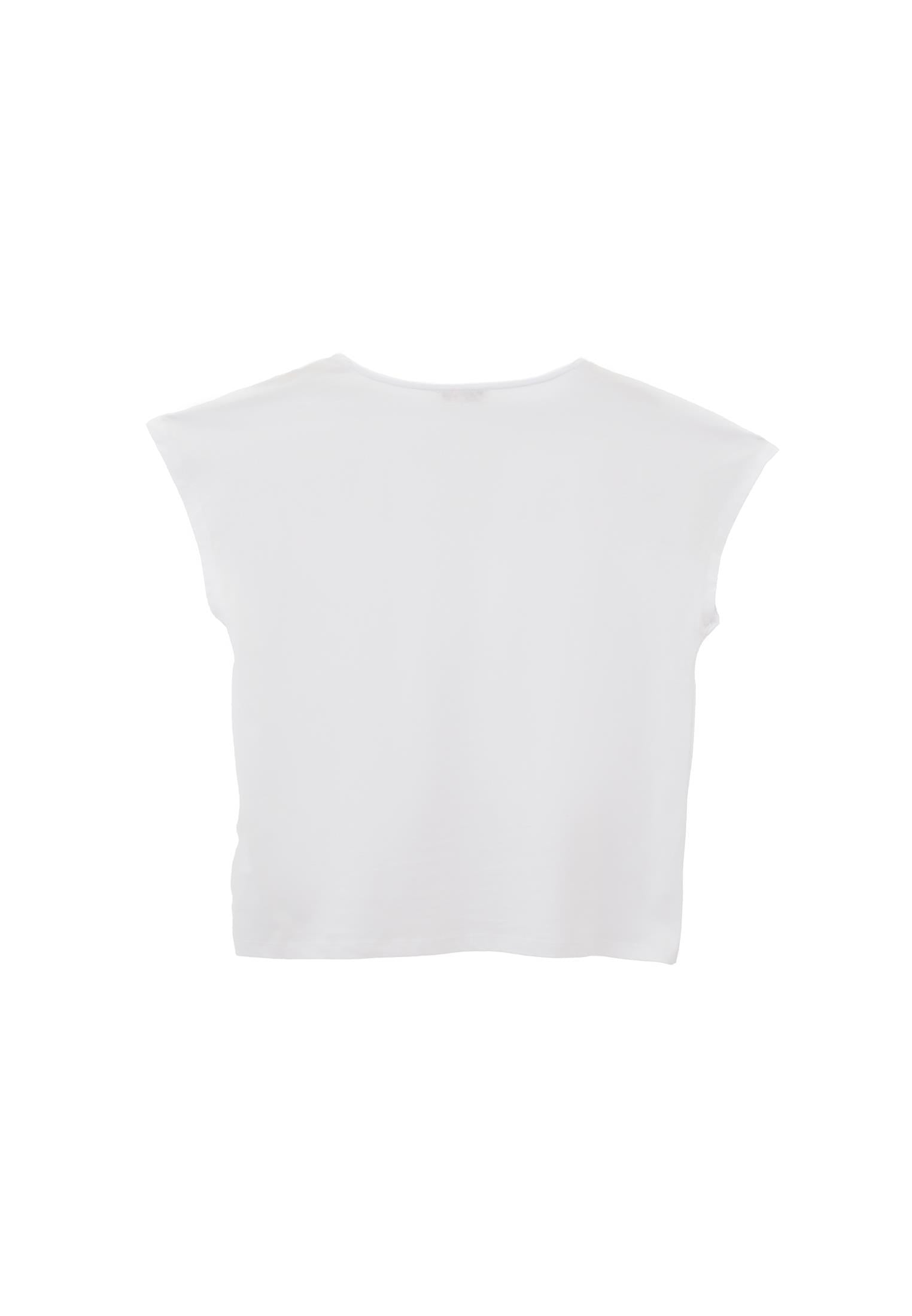 Oversize Boat Neck Short Sleeve T-Shirt - WHITE