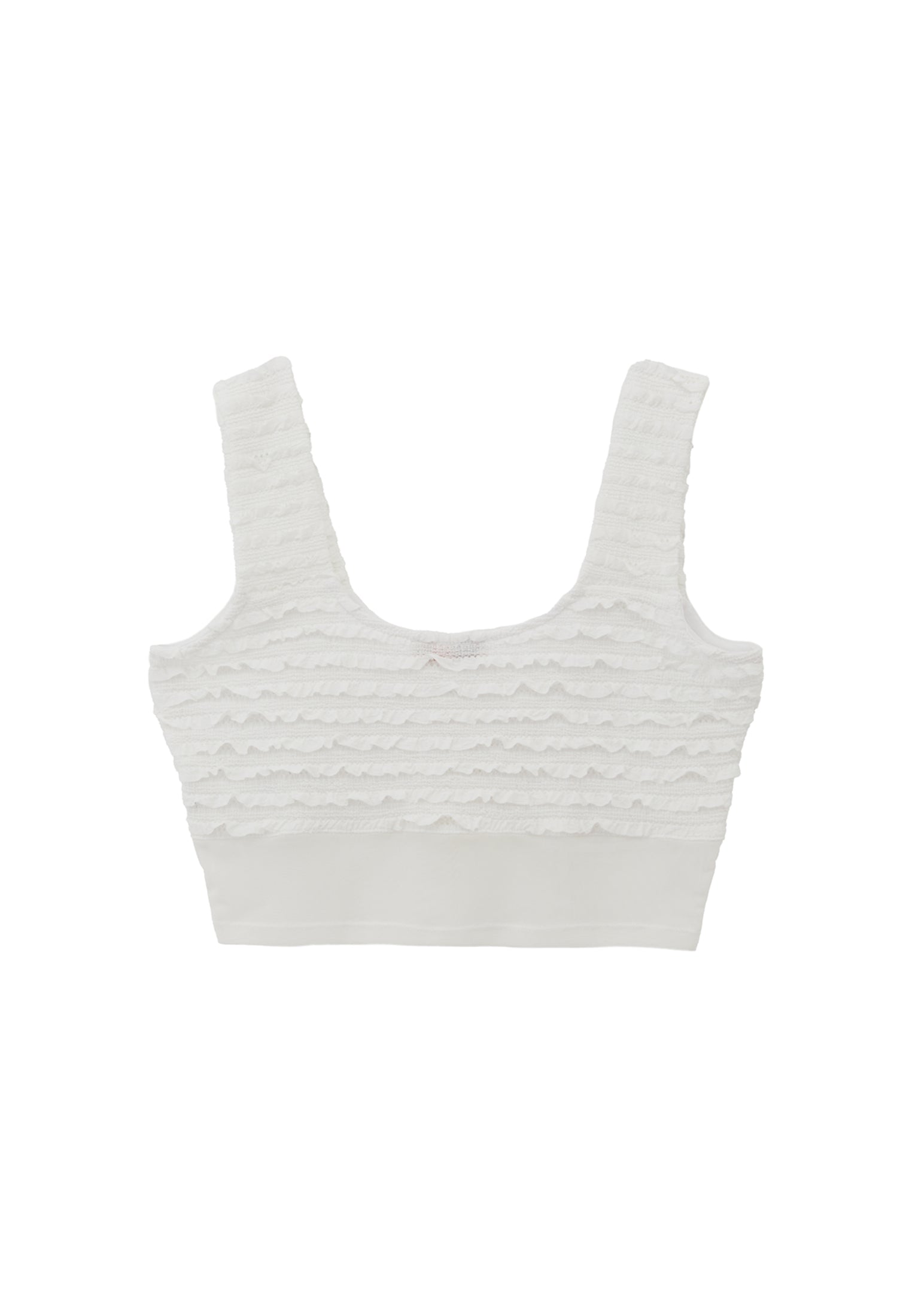 Cut Out V Neck Blouse - WHITE