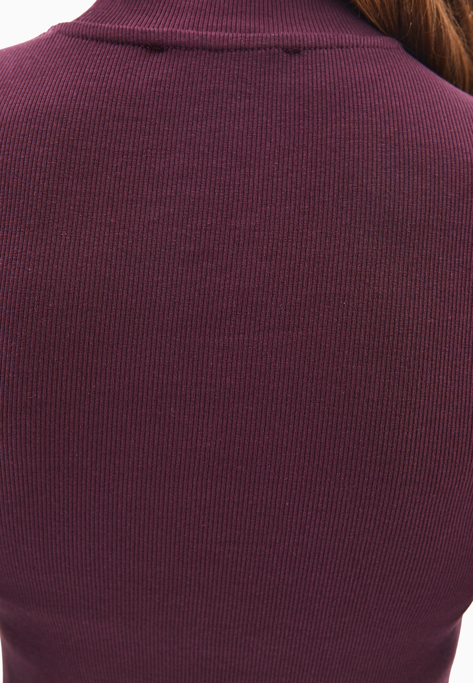 Cut out detail long sleeve t-shirt - WINETASTING