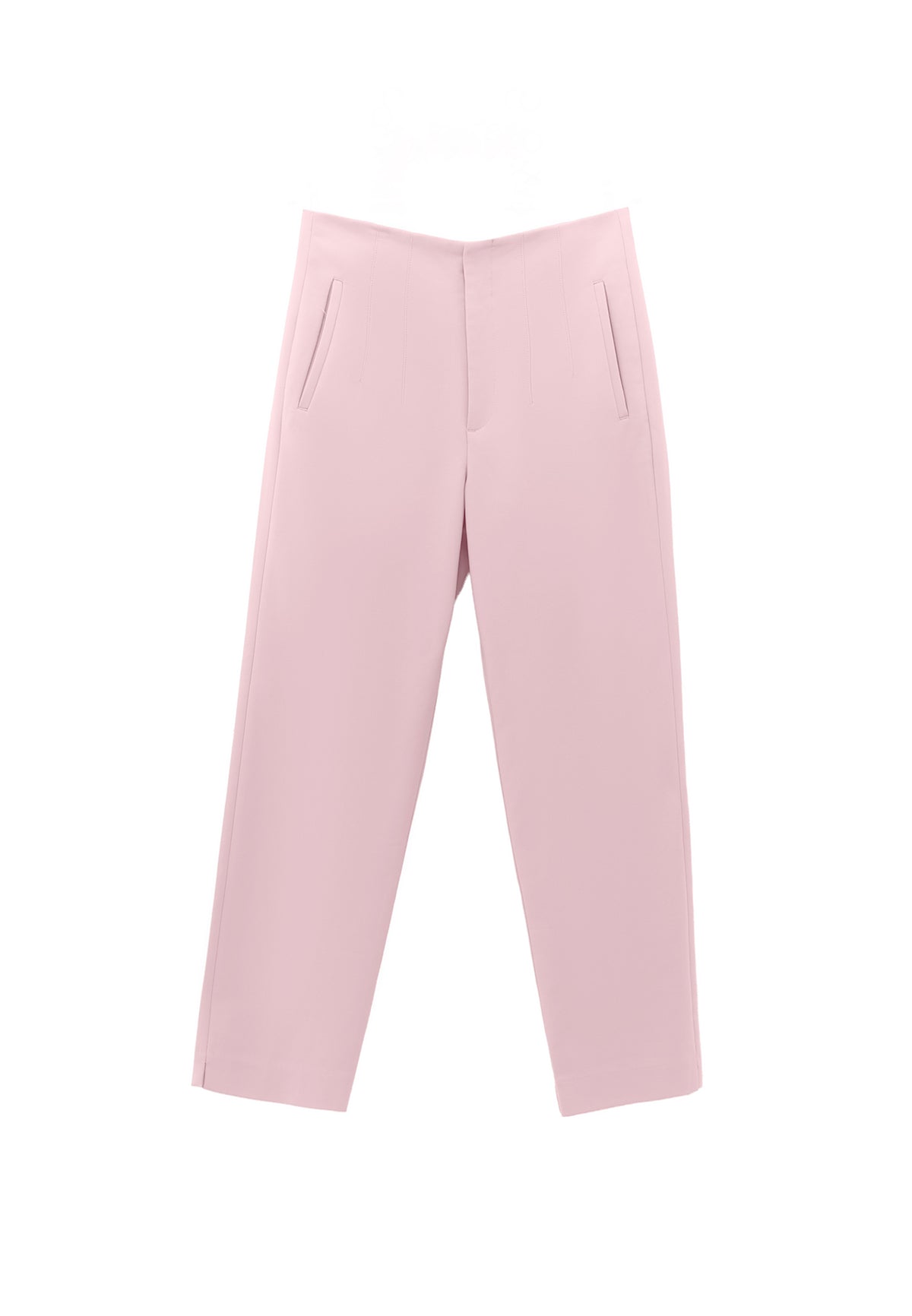Ultra High Waist Carrot Pants - Pink