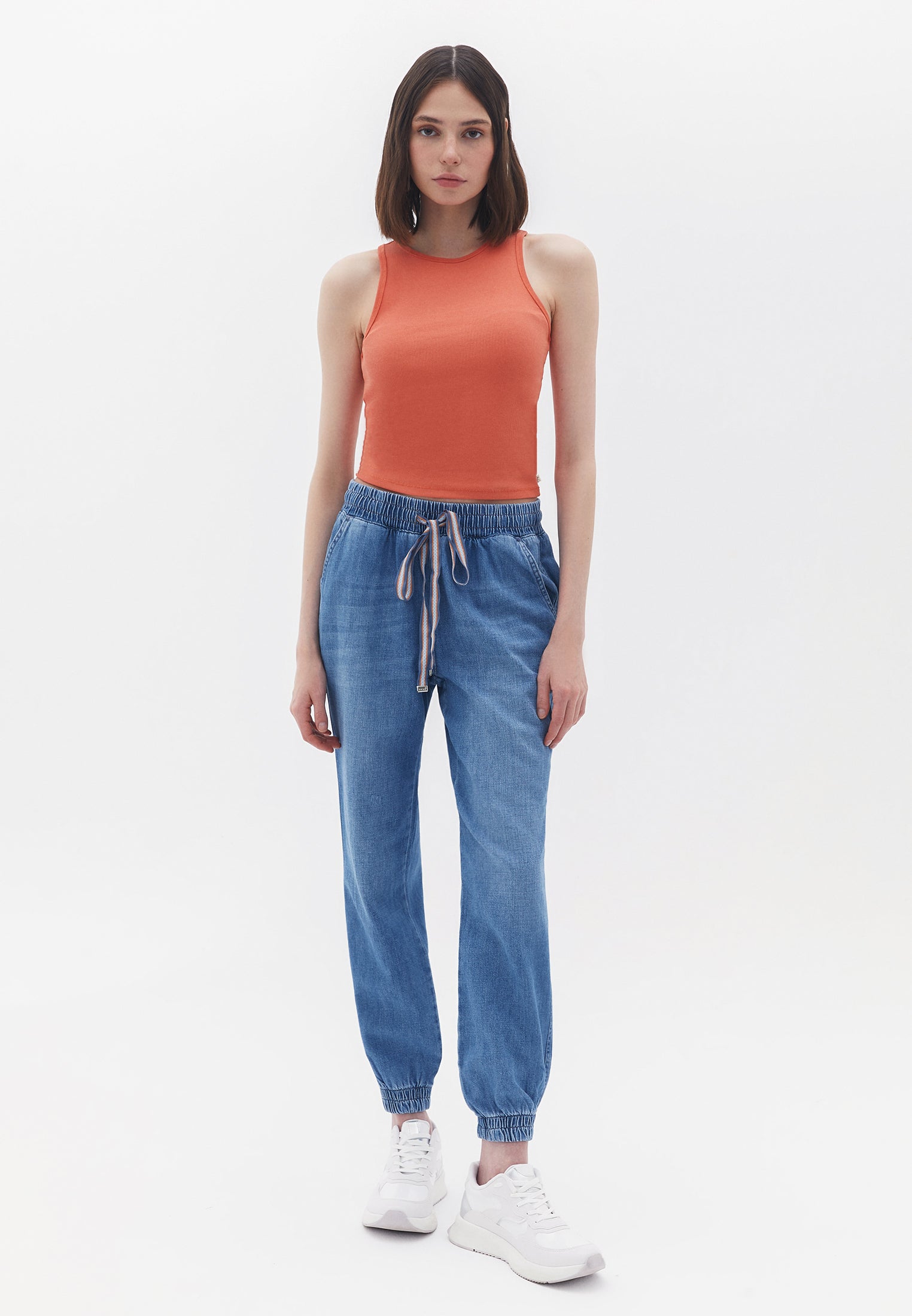 Elastic Waist Denim Jogger - RODEO DENIM