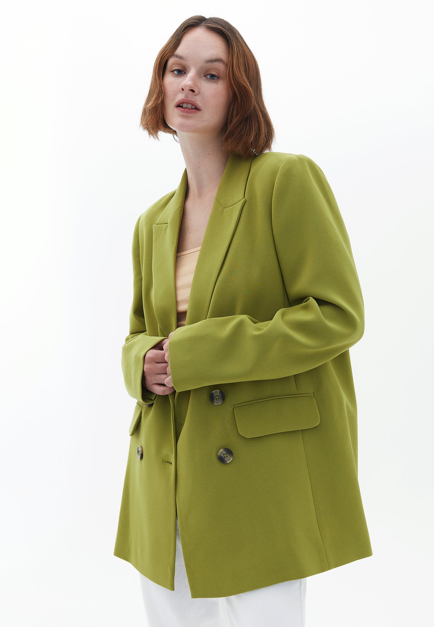 Boyfriend Blazer - EVERGREN SPRING