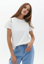 Oversize Tshirt with Cut-out Detail - ICE MILK