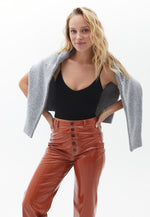 Seamless Crop Top - BLACK