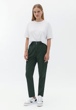 Ultra High Rise Carrot Fit Pants - ANTIK KOMBU GREEN