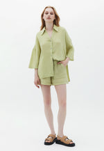Ultra High Rise Mini Shorts - LINT