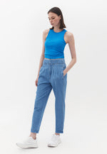 High Rise Baggy Fit Pants - RODEO DENIM