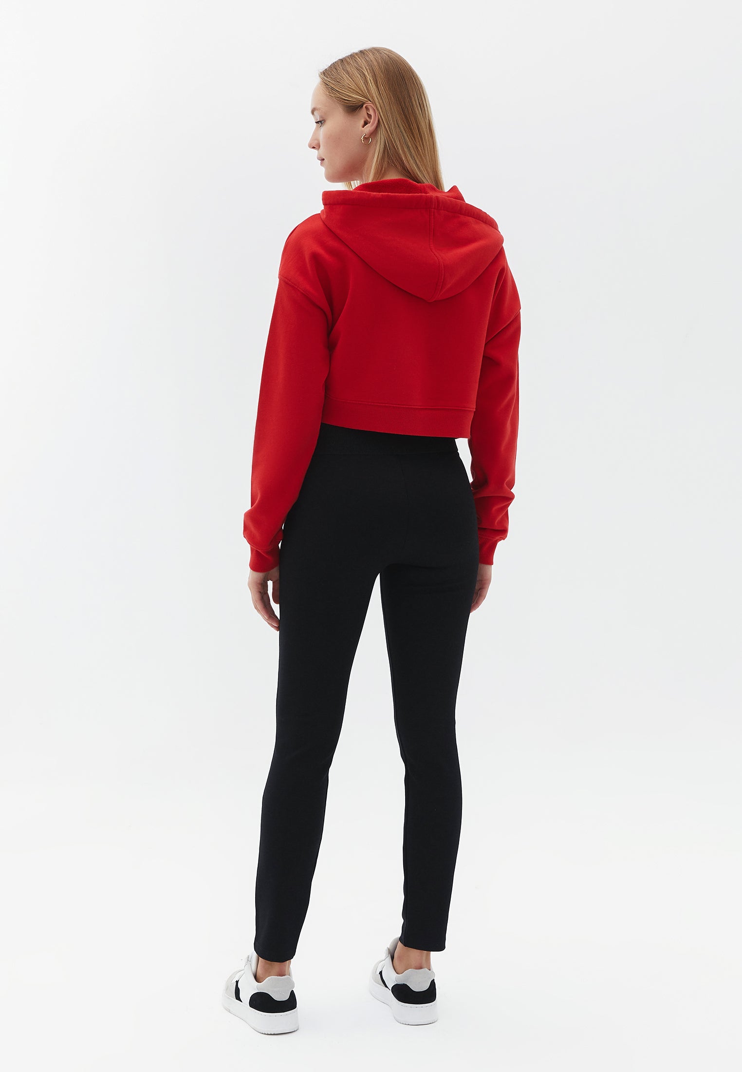 High Rise Leggings - BLACK